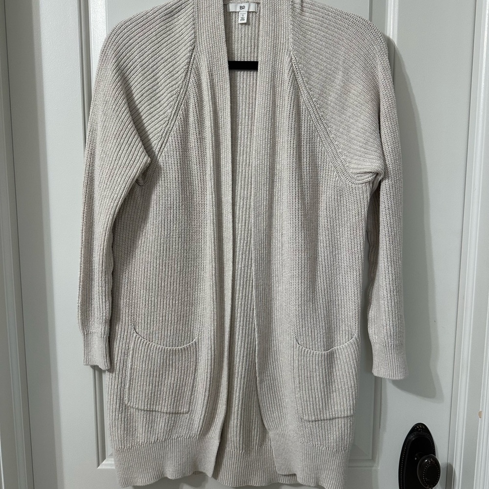 Women's Nordstrom BP Cream Cardigan Sweater